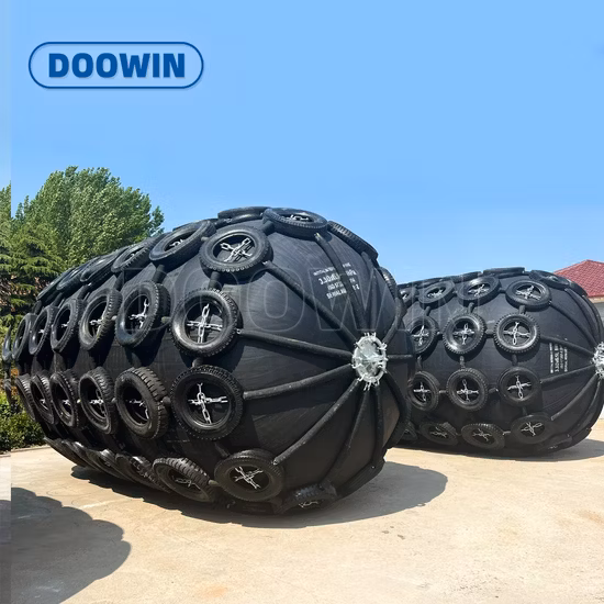 Defensas neumáticas de caucho marino flotante tipo Yokohama