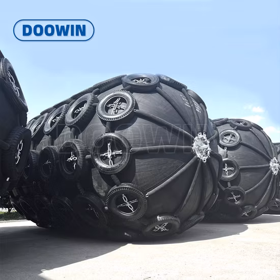 Defensas de caucho neumáticas marinas flotantes tipo Yokohama